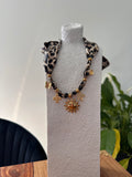 Collier foulard Léopard
