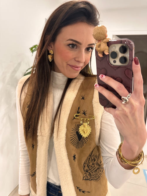 Broche Cœur Sacré