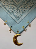 Bandana bleu ciel
