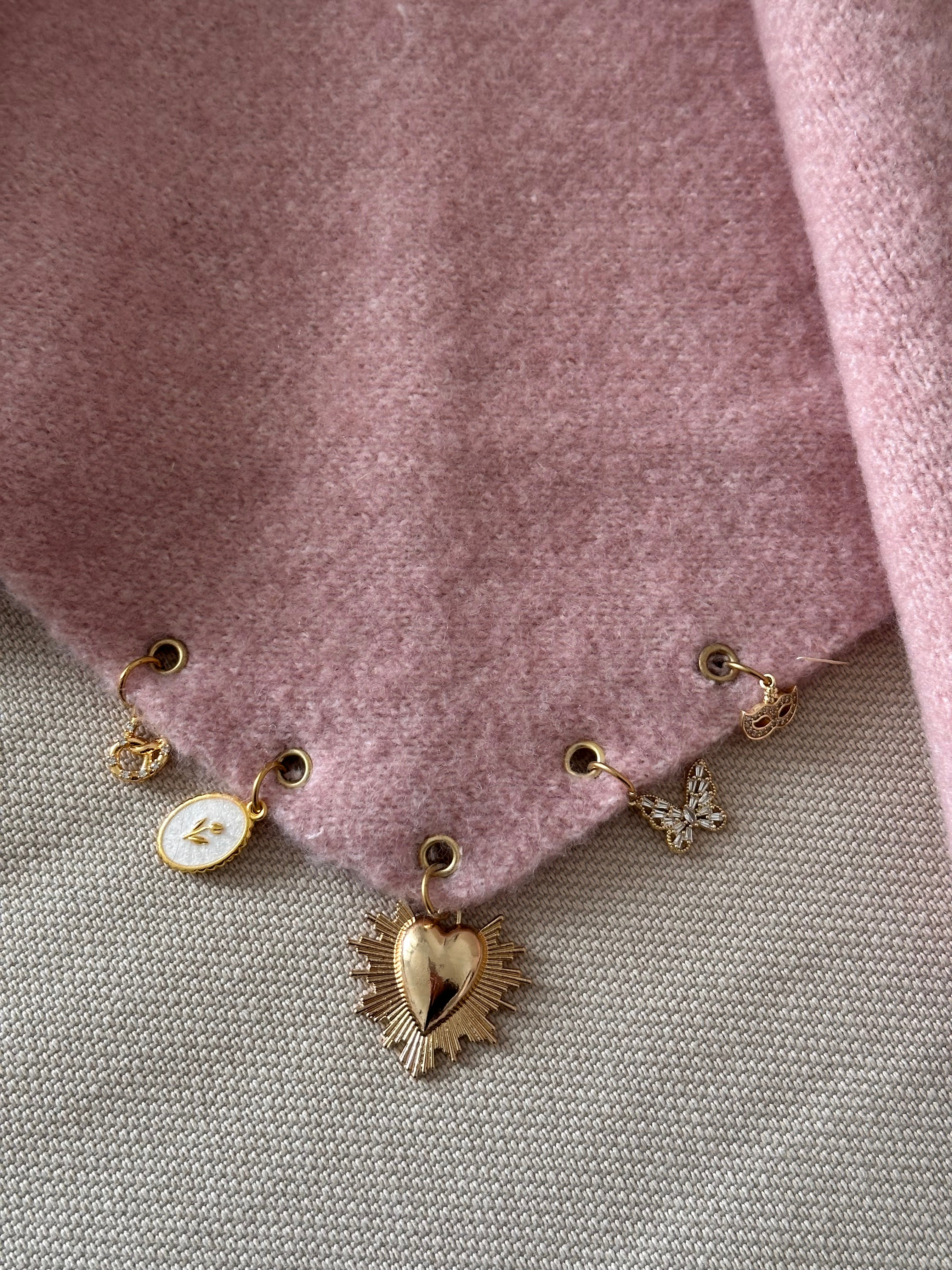 Foulard Rose cocon