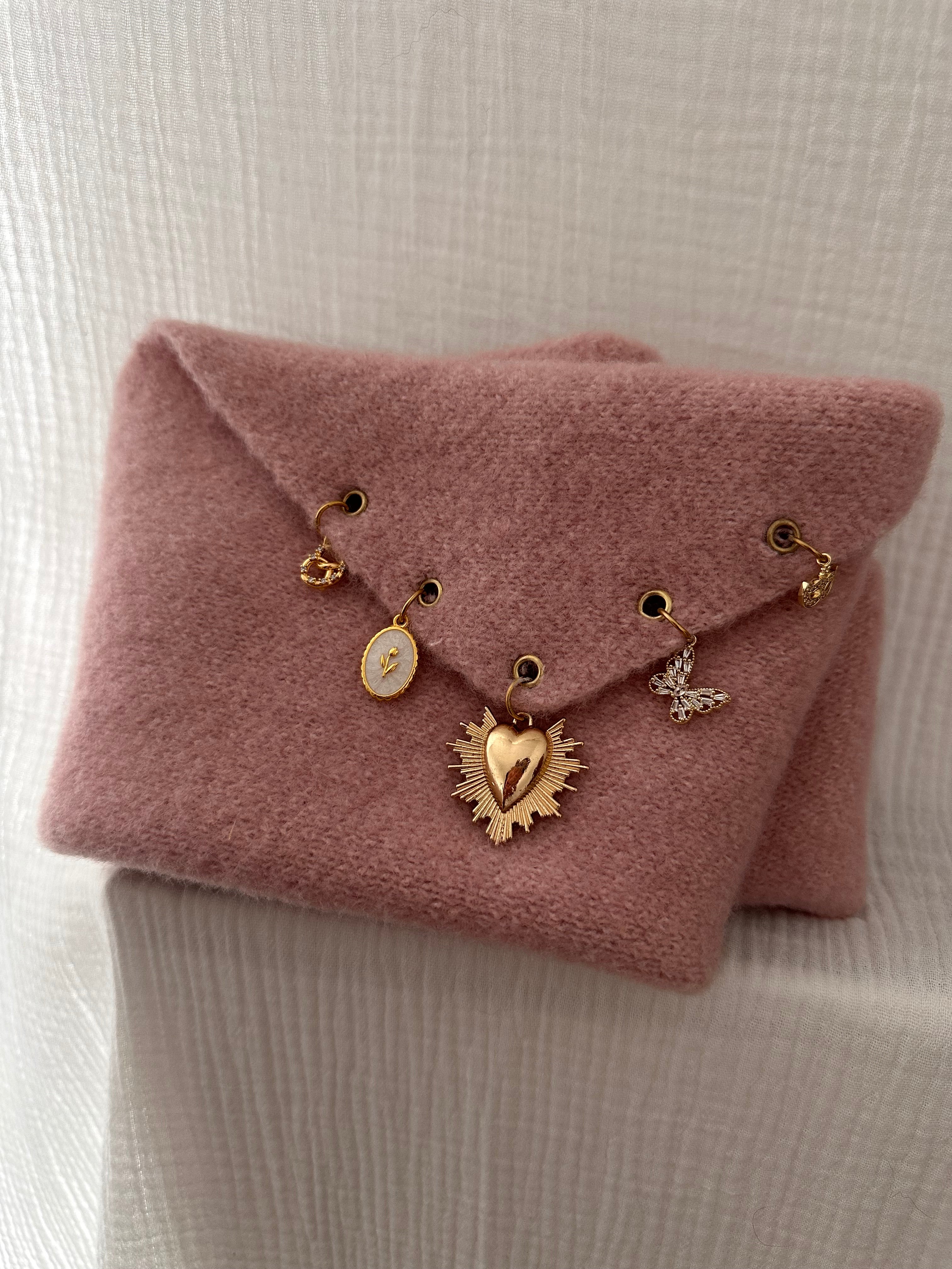 Foulard Rose cocon