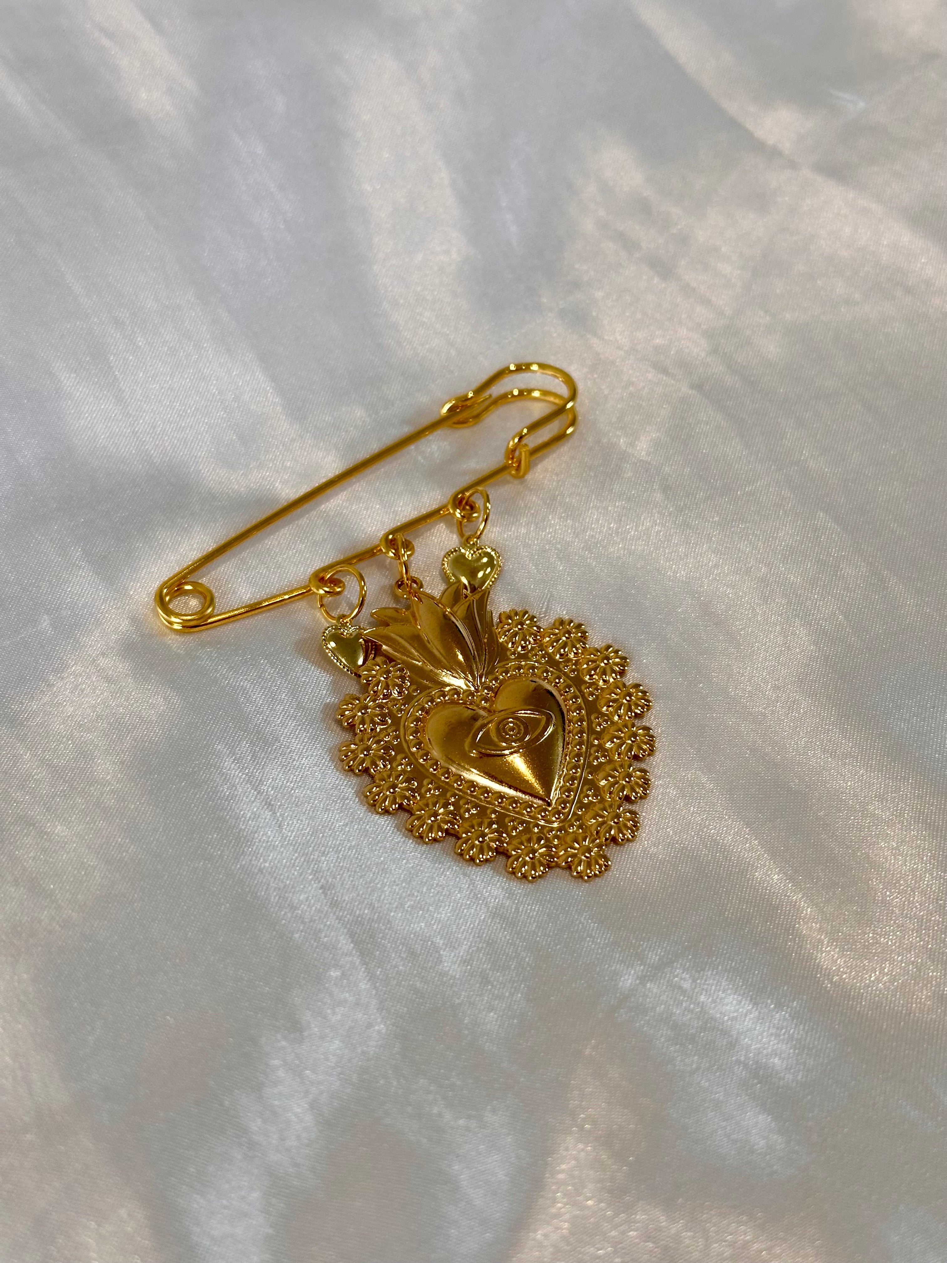 Broche Cœur Sacré