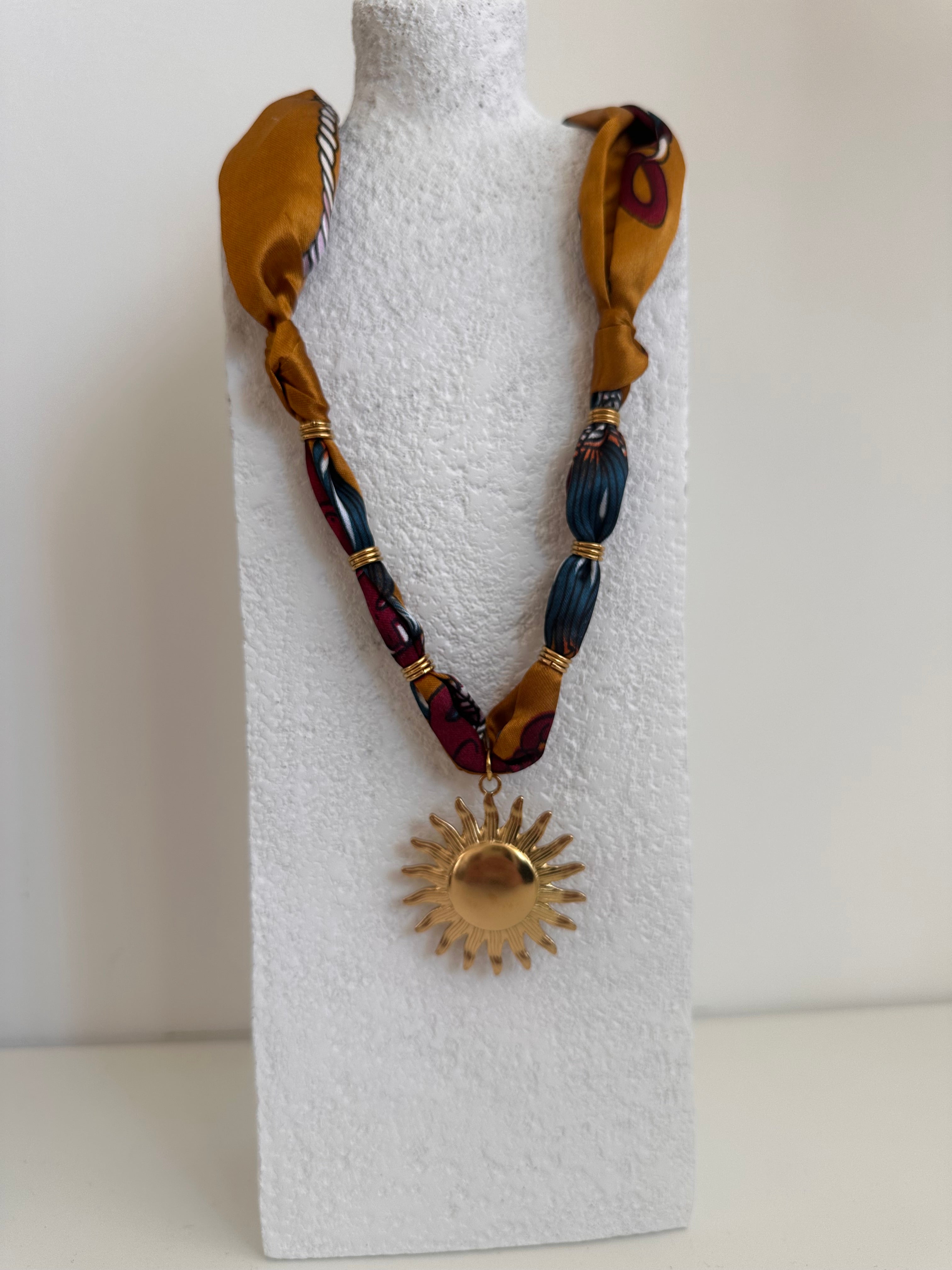 Collier Soleil Bohème Doré