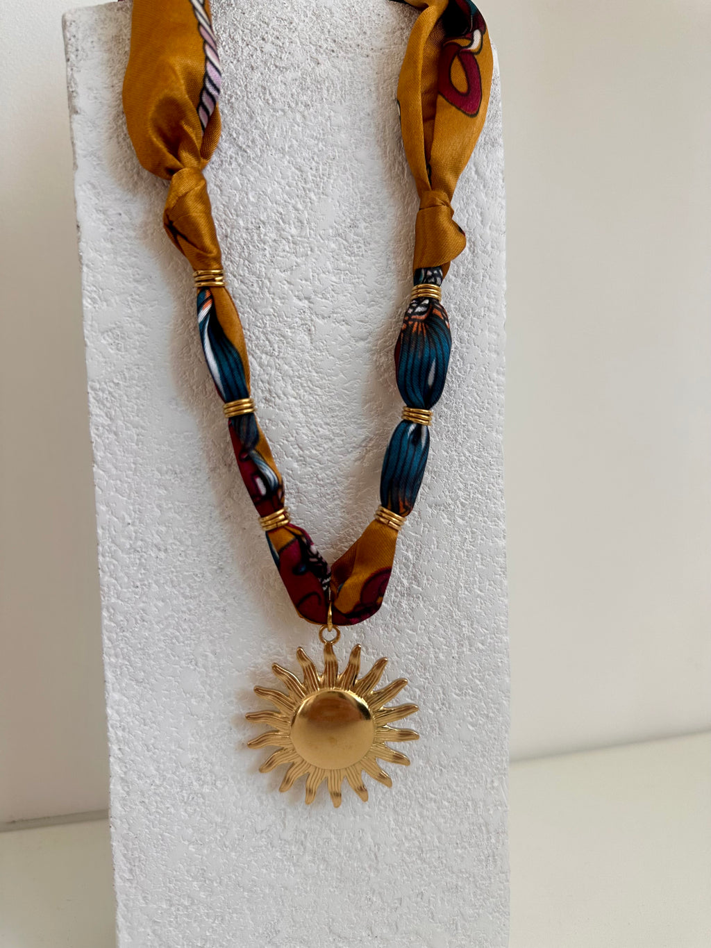 Collier Soleil Bohème Doré