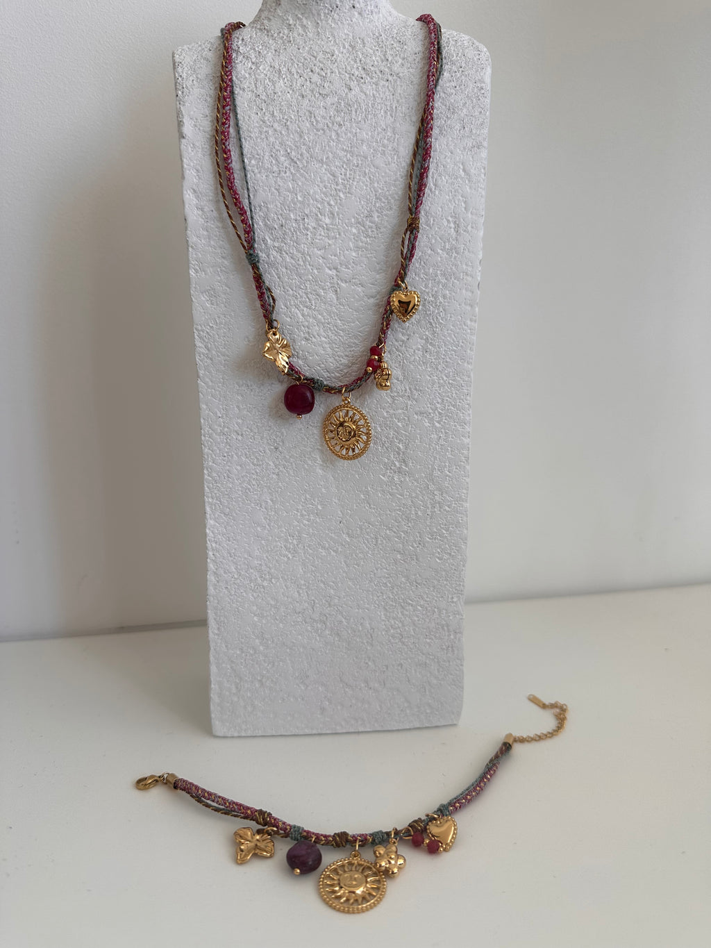 Parure Soléa (Collier & bracelet)