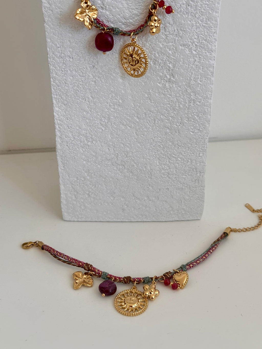Parure Soléa (Collier & bracelet)