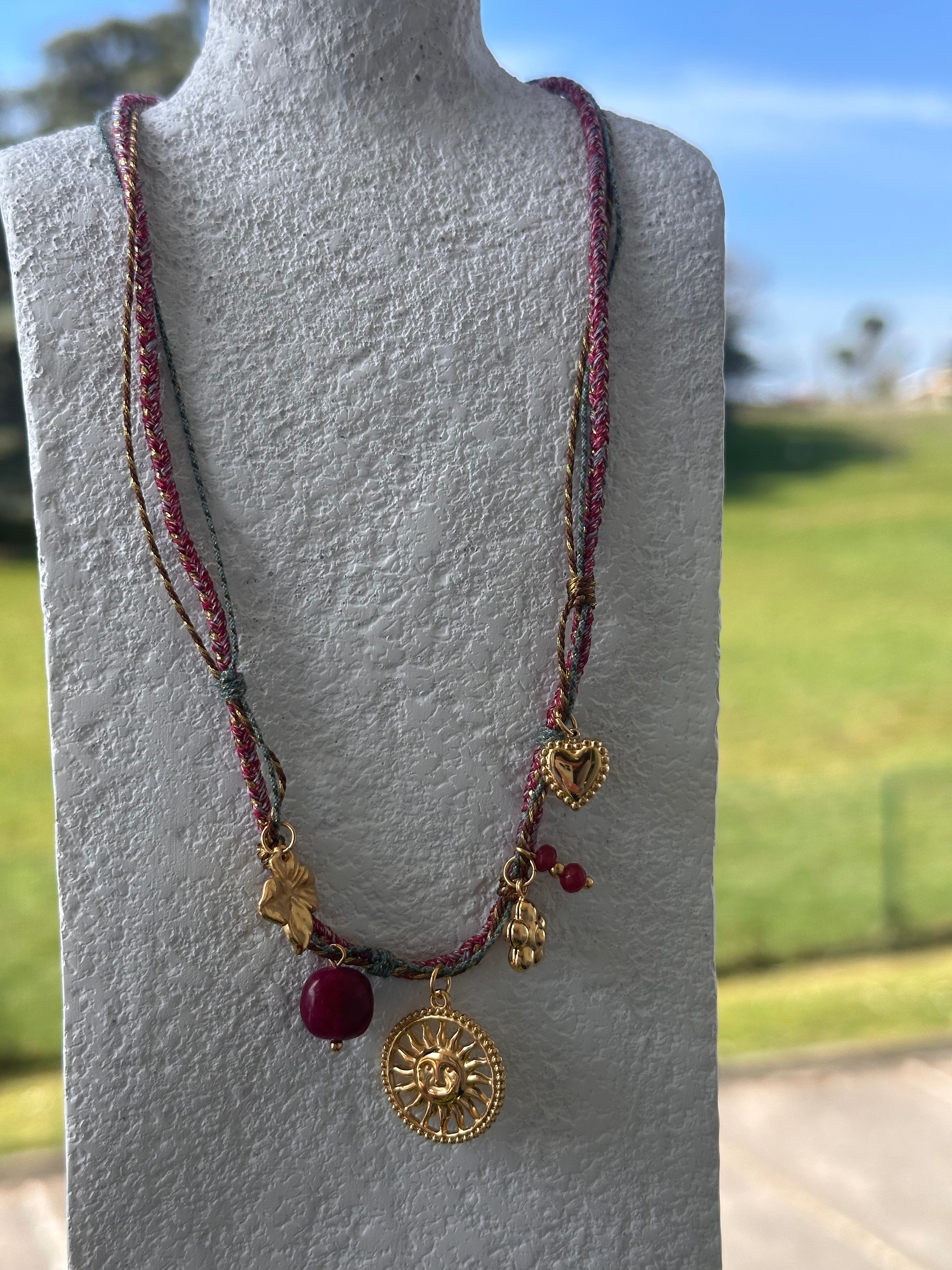 Parure Soléa (Collier & bracelet)